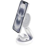 Belkin Qi2 2-in-1 ワイヤレス充電スタンド ホワイト BELKIN(ベルキン)