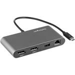 Thunderbolt 3 ミニドック/デュアルモニタ DP 4K 60Hz/1X USB-Aハブ(3.2/2.0)/ギガビットイーサネット(GbE)/28cmケーブル/サンダーボルト3 マルチポートアダプタ/Mac & Windows対応 StarTech.com