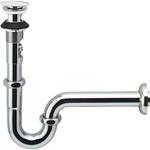 ポップアップ式壁排水Pトラップ(ワイヤータイプ)(排水口カバー付) INAX(LIXIL)