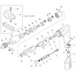 部品 エアードリル SI-5200A SHINANO(信濃機販)