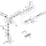 244-15 部品 エアアングルグラインダー SI-AG4-A2LJ SHINANO(信濃機販)