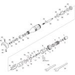 部品 エアストレートグラインダー SI-SG3-2R SHINANO(信濃)