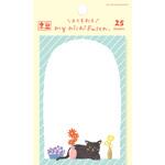 QF189 マイニチ付箋 お花とネコ わたしびより 古川紙工