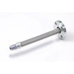 固定ネジ+フランジ継手型フレキシブルホース 六角ニップル+JIS10KF SS400 S230+F110 テクノフレックス