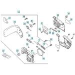 ゼノア エンジンチェーンソー G2050T 部品 チェンブレーキ ゼノア