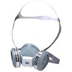 - スカイマスクⅡ エラストマー半面体 GH316 吸収缶2個装着タイプ 三光化学工業 62644795