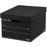 収納 ボックス バンカーズボックス 703Sボックス フルブラック (1P) フェローズ