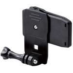 GoPro HERO 8/7/6/5/MAX アクセサリー クリップ マウント 360度回転式 落下防止 ブラック エレコム