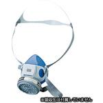 - スカイマスク シリコン半面体 GH715S 吸収缶1個装着タイプ 三光化学工業 62671903