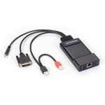 EMD200DV-T Emerald SE Zero-U トランスミッタ(DVI x 1 USB x 1 1000BASE-Tx 1) ブラックボックス