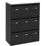 パーソナルロッカー9人用 Y2K 小物入れロッカー 【通販モノタロウ】