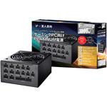 4988755-062305 80PLUS PLATINUM認証 フルプラグインATX電源 1000W 5年保証 KRPW-PA1000W/92+ 玄人志向