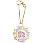 マタニティマーク キーホルダー ダブルフリルロゼット クリップ付 YONEOKA RIBBON