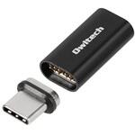 マグネットで簡単ワンタッチ接続 PD60W充電/データ転送対応USB Type-C 変換アダプタ(アダプタ&コネクタセット) OWLTECH(オウルテック)