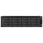 ASUSTOR NAS rack mount 16bay Intel 9th Xeon E-2224 8GB DDR4 ECC UDIMM GbE x4M.2 Drive Slots x2 PCIe Gen3 USB 3.2Gen2 ASUSTOR