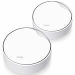 Deco X50-PoE(2-pack)(US) AX3000 PoE対応メッシュWi-Fi 6システム(2パック) TP-LINK