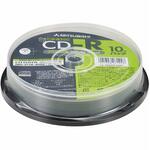 PR80FP10SD1 CD-R (Data) 1回記録用 700MB 48倍速 10枚スピンドルケース10P インクジェットプリンタ対応(ホワイト) ワイド印刷エリア対応 Verbatim