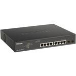 DGS-1100-10MPPV2/A3 DGS-1100-10MPPV2 ギガビットL2 Easyスマートスイッチ、802.3bt PoE++対応(最大242W給電)、10/100/1000BASE-T×8 (6 PoE+/2 PoE++)、SFPスロット×2 D-LINK