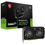 GEFORCE RTX4060TIVENTUS2XBLACK8GOC GeForce RTX 4060Ti搭載グラフィックスカード / GDDR6 8GBモデル /(正式型番：GeForce RTX 4060 Ti VENTUS 2X BLACK 8G OC) MSI(エムエスアイ)