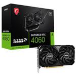 GEFORCE RTX4060 グラフィックスボード(正式型番：GeForce RTX 4060 VENTUS 2X BLACK 8G OC) MSI(エムエスアイ)
