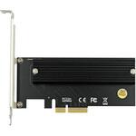 M.2 NVMe SSD増設 SSD用ヒートシンク付きインターフェイス M.2H-PCIE 玄人志向