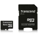 TS8GUSDHC10 microSDHCカード Class10 8GB (SDカード変換アダプタ付き) トランセンド