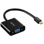 Mini DisplayPort/Thunderbolt-VGA変換アダプタ ブラック BUFFALO(バッファロー)
