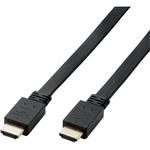 HDMIケーブル プレミアム フラット 4K対応 高速 ノイズ耐性 イーサネット対応 エレコム