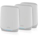 RBK763S-100JPS Orbi WiFi 6 AX5400 トライバンドメッシュWiFi システム スターターキット3台セット NETGEAR Armor初年度サブスクリプション付属 NETGEAR