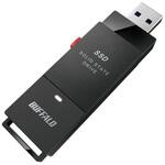 SSD-SCT2.0U3-BA PC対応 USB3.2(Gen2) TV録画 スティック型SSD 2TB ブラック Type-C付属 BUFFALO(バッファロー)