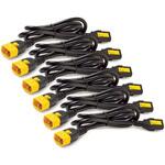 AP8704S-WW Power Cord Kit (6 ea) Locking C13 to C14 1.2m シュナイダーエレクトリックHD