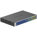 GS516UP-100AJS Ultra60 PoE+対応(380W)ギガビット16ポート アンマネージスイッチ NETGEAR
