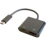 GP-CHDH/B USB Type-C HDMI変換アダプター(PD充電対応) ブラック GOPPA