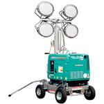 【レンタル】LED4灯式スポットライト ディーゼル発電機セット 50Hz LS304-GC グリーンクロス