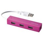 BSH4U050U2PK USB2.0 バスパワー 4ポート ハブ ピンク BUFFALO(バッファロー)