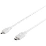 BSUCMB220WH USB2.0ケーブル(C to microB) 2m ホワイト BUFFALO(バッファロー)