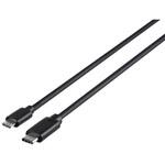 BSUMBC210BK USB2.0ケーブル(microB to C) 1.0m ブラック BUFFALO(バッファロー)