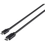 BSUMBC220BK USB2.0ケーブル(microB to C) 2.0m ブラック BUFFALO(バッファロー)