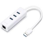 UE330 USB3.0対応 ギガビット有線LANアダプタ + USB3.0ハブ 3ポート TP-LINK