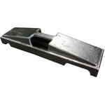 【レンタル】A型バリケード用 鋳物ウェイト(メッキ) 重し グリーンクロス