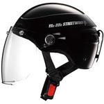 ハーフ型ヘルメット STR-Z JT(ライトスモークシールド標準装備