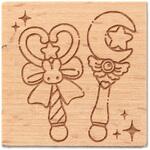 木柄スタンプ30 アーテック[学校教材・教育玩具]