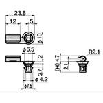 AC-1025-Q-4 ステンレス クイックブッシュ(Φ4用) TAKIGEN(タキゲン)
