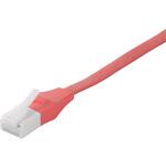 BSLS6FU50PK2 ツメの折れないLANケーブル カテゴリー6 ストレート フラット 5m ピンク BUFFALO(バッファロー)