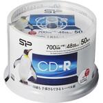 SPCDR80PWC50S データ用CD-R 48倍速記録対応 インクジェットプリンタ対応 50枚スピンドル シリコンパワー(Silicon Power)