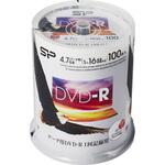 SPDR47PWC100S データ用DVD-R 1-16倍速記録対応 インクジェットプリンタ対応 100枚スピンドル シリコンパワー(Silicon Power)