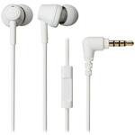 ATH-CK350XiS WH マイク付イヤホン ホワイト audio-technica