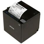 TM302-614B レシートプリンター/スタンダードモデル/80mm・58mm/USB・有線LAN・Bluetooth/電源同梱/ブラック EPSON