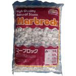 化粧砂利 大理石破石 マーブロック ホワイト 15kg タカショー