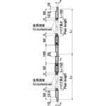 FA-836-1-ROD-U ローラー締りハンドル ロッドユニット TAKIGEN(タキゲン)